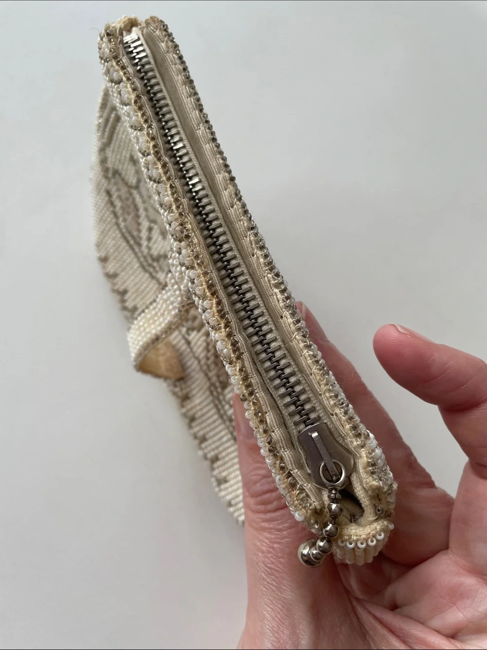 Vintage Beaded Coin Purse Fancy Gatsby